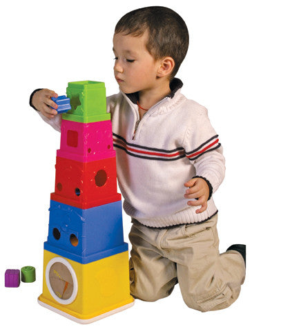 K's Kids - Owl! Stacking bucket | KidzInc Australia | Online Educational Toy Store