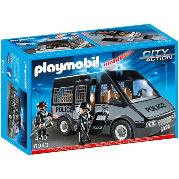 Playmobil – Police Van With Lights And Sound | KidzInc Australia | Online Educational Toy Store