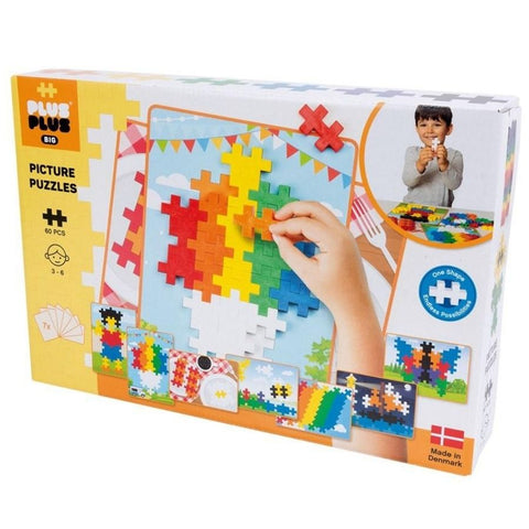 Plus-Plus Big Picture Puzzle Basic 60 Pieces | KidzInc Australia Educational Toys Online