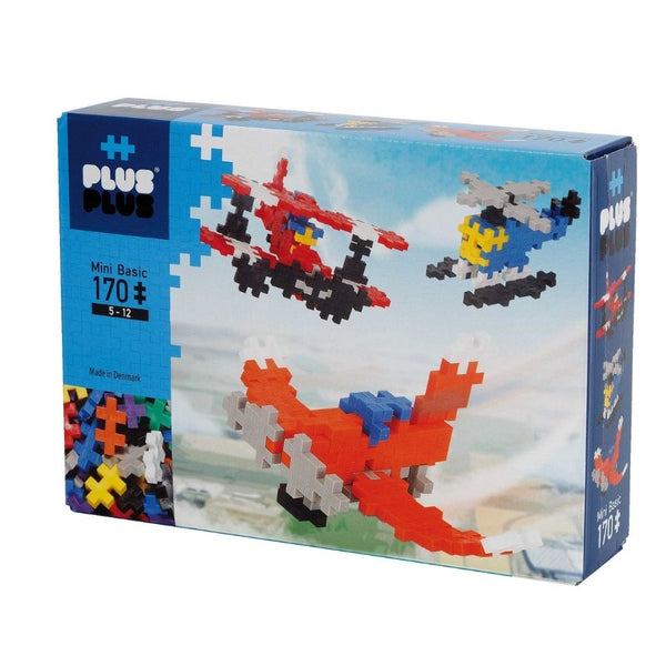 Plus-Plus Basic Planes 170 Pieces Construction Toy | KidzInc Australia | Educational Toys Online