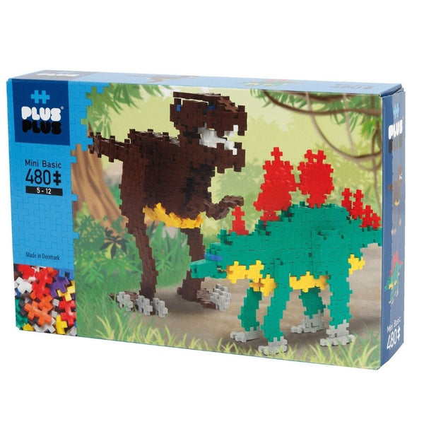Plus-Plus Basic Dinosaurs 480 Piece Construction Toy|KidzInc Australia | Educational Toys Online