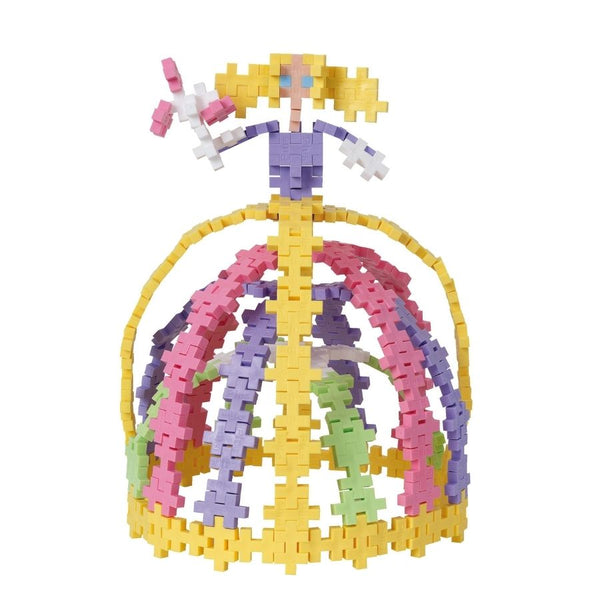 Plus-Plus Pastel 3-in-1 Fairy Tale 220 Pieces Construction Toy|KidzInc Australia | Educational Toys Online 3