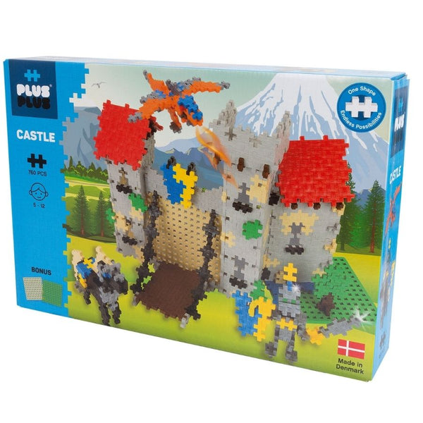 Plus-Plus Basic Castle 760 Pieces Construction Toy | KidzInc Australia | Educational Toys Online