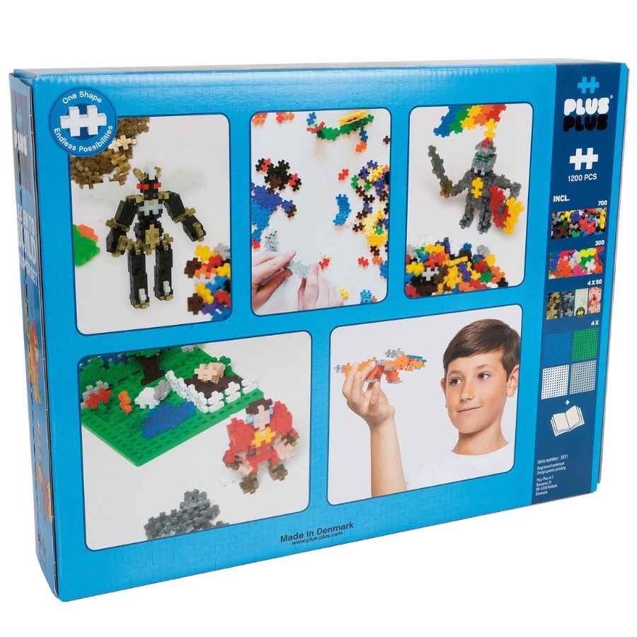 Plus-Plus Basic Learn To Build Super Set Construction Toy | KidzInc