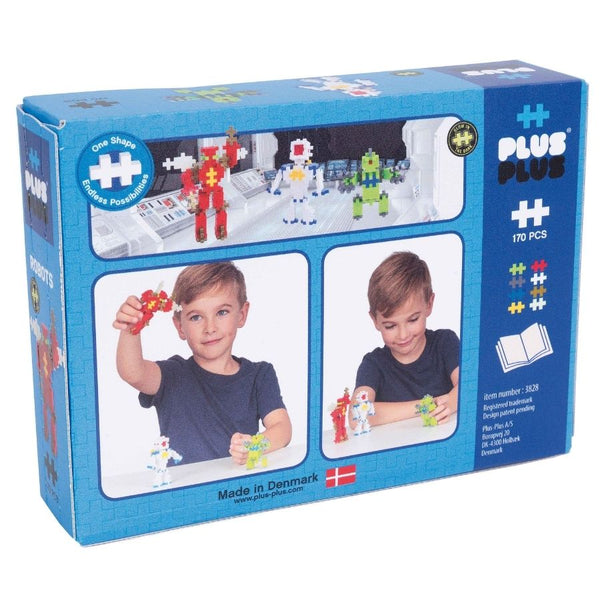 Plus-Plus Blocks Basic Robot 170 Pieces Construction Toy | KidzInc Australia | Educational Toys Online 1