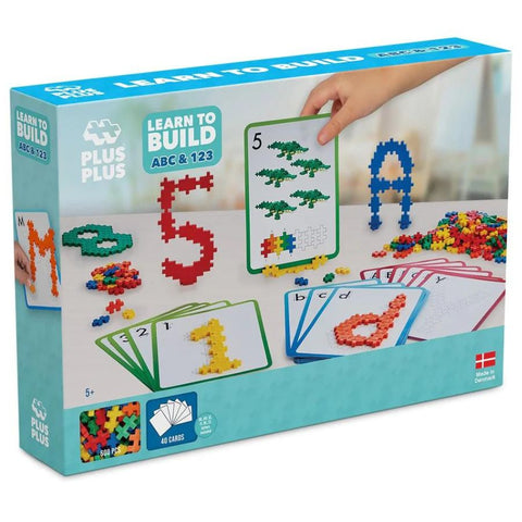 Plus-Plus Learn to Build ABC & 123 | KidzInc Australia Educational Toys