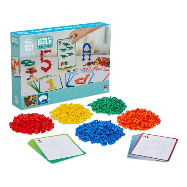 Plus-Plus Learn to Build ABC & 123 | KidzInc Australia Educational Toys 3