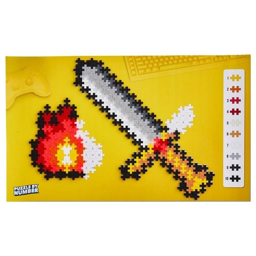 Plus-Plus Blocks Puzzle By Number Adventure 250 Pieces | KidzInc