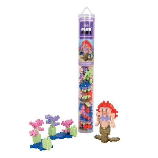 Plus-Plus Mermaid 100 Pieces Tube | KidzInc Australia Educational Toys Online