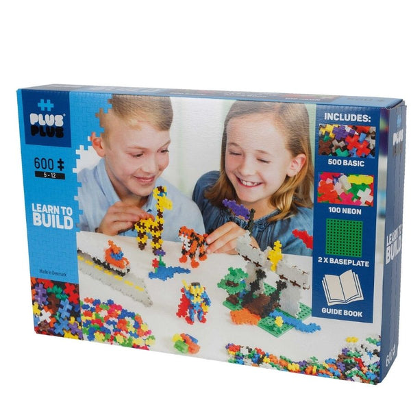 Plus-Plus Basic Learn To Build 600 Piece Construction Toy | KidzInc Australia | Educational Toys Online