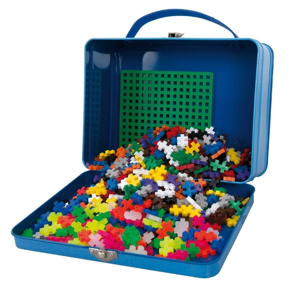 Plus-Plus Suitcase Basic Metal 600 Pieces Construction Toy | KidzInc Australia | Educational Toys Online