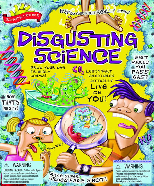 Scientific Explorer - Disgusting Science Kit | KidzInc Australia | Online Educational Toy Store