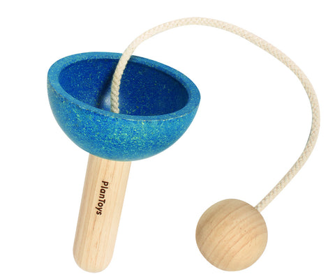 PlanToys - Cup & Ball Catch Toy | KidzInc Australia | Online Educational Toy Store