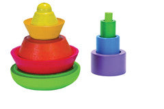 Plan Toys - Cone Sorting | KidzInc Australia | Online Educational Toy Store