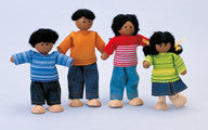 Plan Toys - Ethnic Doll Family | KidzInc Australia | Online Educational Toy Store