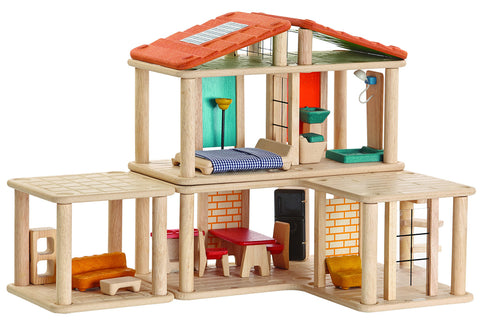PlanToys - Creative Wooden Doll House | KidzInc Australia | Online Educational Toy Store