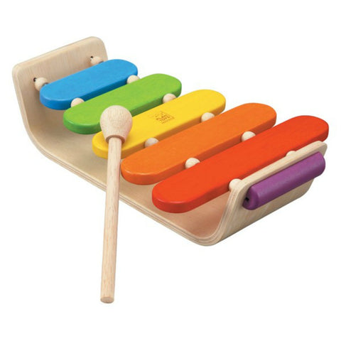 Plan Toys - Oval Xylophone | KidzInc Australia | Online Educational Toy Store