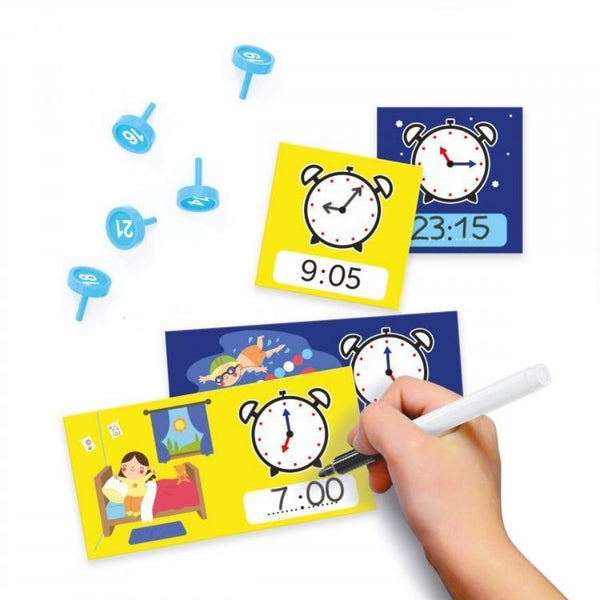 Quercetti Play Montessori Primo Clock Learning Time | KidzInc Australia 2