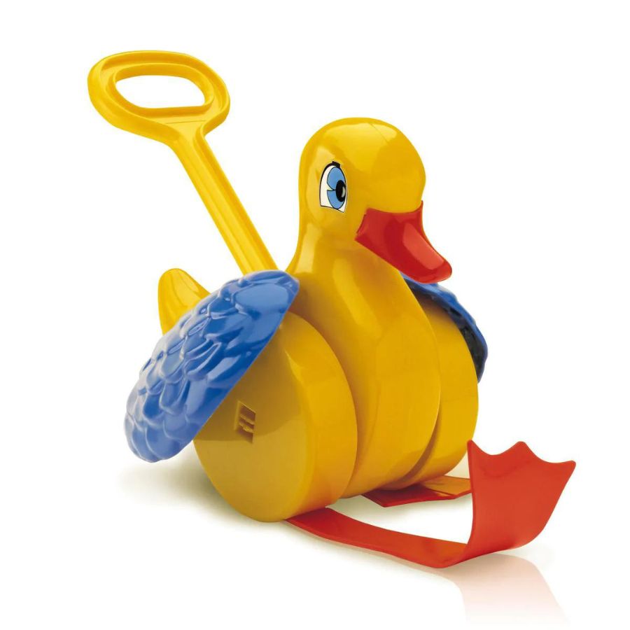 Quercetti Quack and Flap Duck Push Toy for Toddlers| KidzInc Australia 2