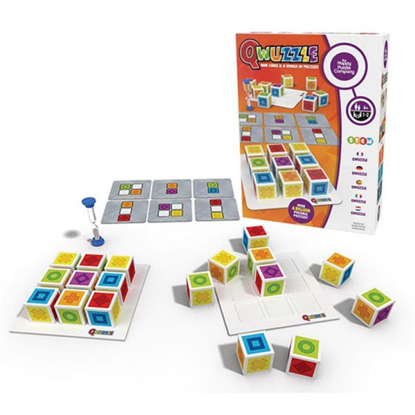 The Happy Puzzle Company Qwuzzle Puzzle Game | KidzInc Australia 3