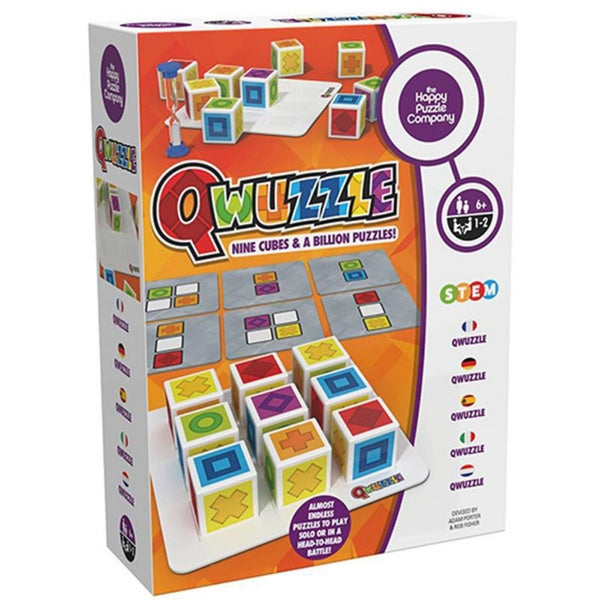 The Happy Puzzle Company Qwuzzle Puzzle Game | KidzInc Australia 