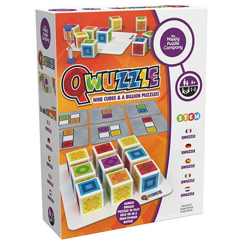 The Happy Puzzle Company Qwuzzle Puzzle Game | KidzInc Australia 