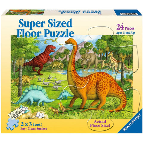 Ravensburger 24 pc -Dinosaur Pals SuperSize Puzzle | KidzInc Australia | Online Educational Toy Store