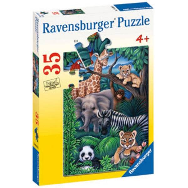 Ravensburger 35 pc -Animal Kingdom Puzzle | KidzInc Australia | Online Educational Toy Store