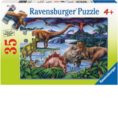 Ravensburger 35 pc -Dinosaur Playground Puzzle | KidzInc Australia | Online Educational Toy Store