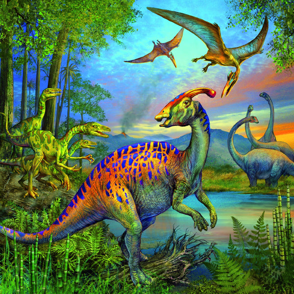 Ravensburger - Dinosaur Fascination Puzzle 3 x 49 Pc | KidzInc Australia | Online Educational Toy Store