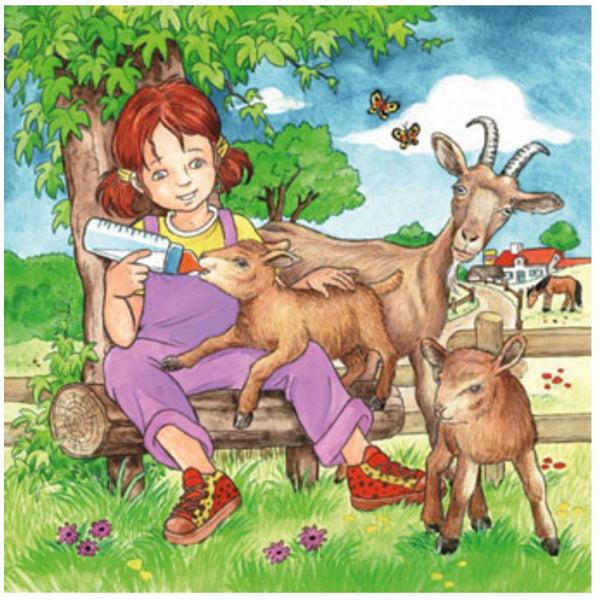Ravensburger 3x49 pc -My Favourite Animals Puzzle | KidzInc Australia | Online Educational Toy Store
