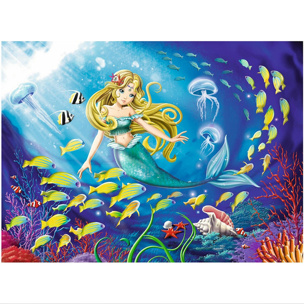 Ravensburger 100 pc -Little Mermaid Puzzle | KidzInc Australia | Online Educational Toy Store