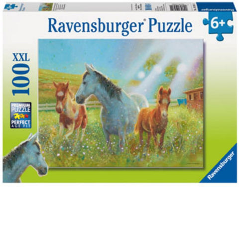 Ravensburger 100 pc -Equine Pasture Puzzle | KidzInc Australia | Online Educational Toy Store