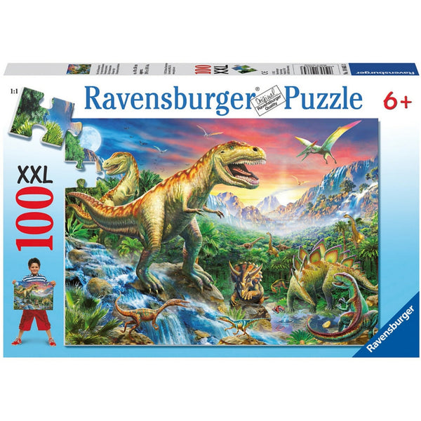 Ravensburger 100 pc -Time of the Dinosaurs Puzzle | KidzInc Australia | Online Educational Toy Store