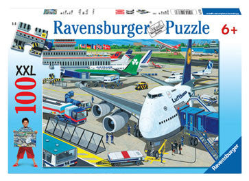 Ravensburger 100 pc - Airport Puzzle | KidzInc Australia | Online Educational Toy Store