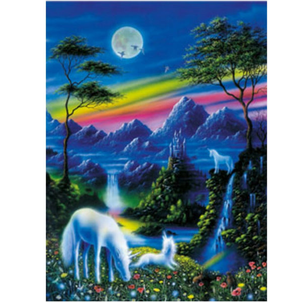 Ravensburger 200 pc -Unicorns in Moonlight Puzzle | KidzInc Australia | Online Educational Toy Store