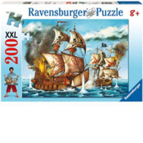 Ravensburger 200 pc -Pirates Battle Puzzle | KidzInc Australia | Online Educational Toy Store