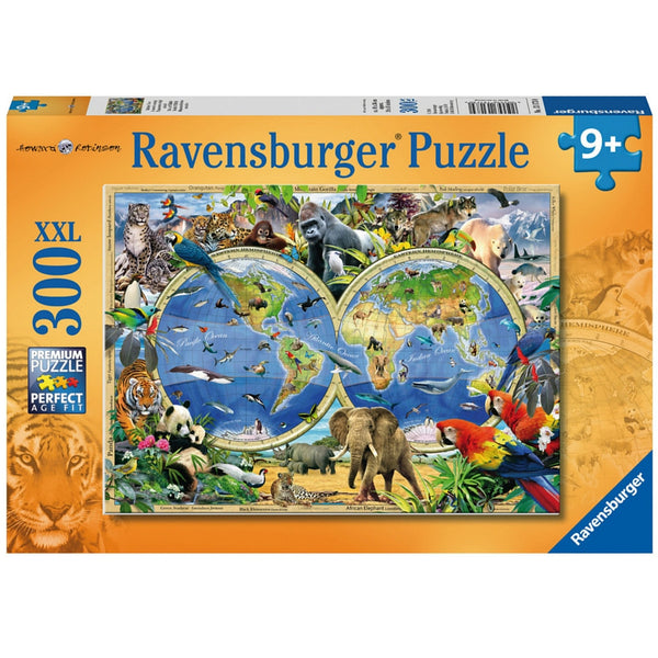 Ravensburger 300 pc -World of Wildlife Puzzle | KidzInc Australia | Online Educational Toy Store