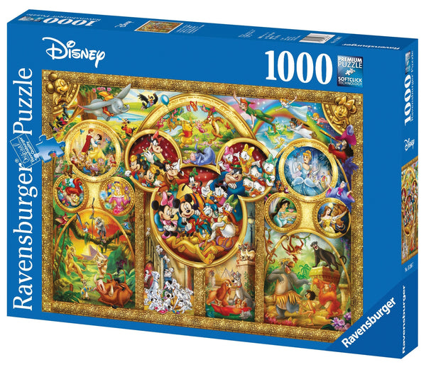 Ravensburger 1000 Pc - Disney Best Themes Puzzle | KidzInc Australia | Online Educational Toy Store
