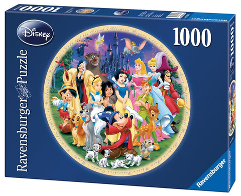 Ravensburger 1000 Pc - Disney Wonderful World Puzzle | KidzInc Australia | Online Educational Toy Store