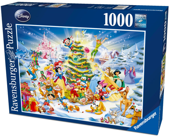 Ravensburger 1000 Pc - Disney Christmas Eve Puzzle | KidzInc Australia | Online Educational Toy Store