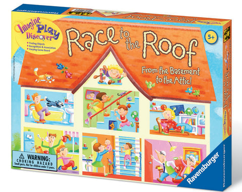 Ravensburger - Race to the Roof Game | KidzInc Australia | Online Educational Toy Store
