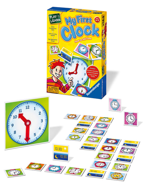 Ravensburger - My First Clock Game | KidzInc Australia | Online Educational Toy Store