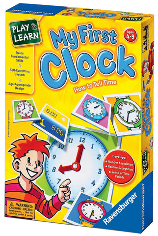 Ravensburger - My First Clock Game | KidzInc Australia | Online Educational Toy Store