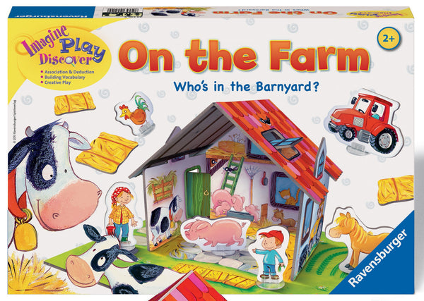 Ravensburger - On the Farm Game | KidzInc Australia | Online Educational Toy Store