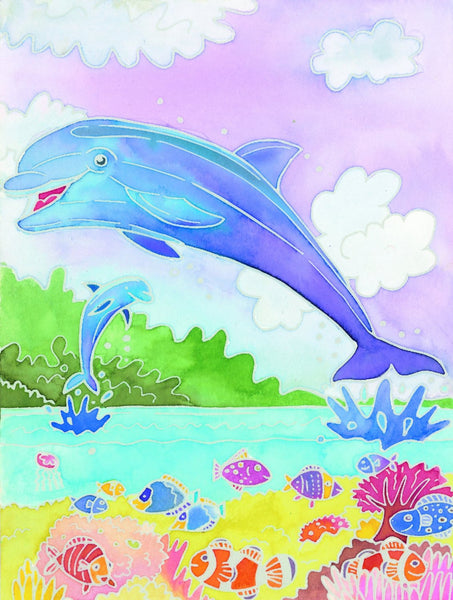 Ravensburger - Aquarelle Artists Set Dolphins | KidzInc Australia | Online Educational Toy Store