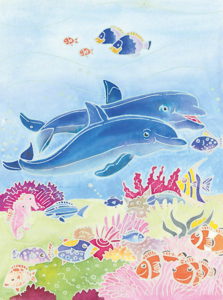 Ravensburger - Aquarelle Artists Set Dolphins | KidzInc Australia | Online Educational Toy Store