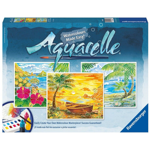 Ravensburger - Aquarelle Professional Set Beach Paradise | KidzInc Australia | Online Educational Toy Store