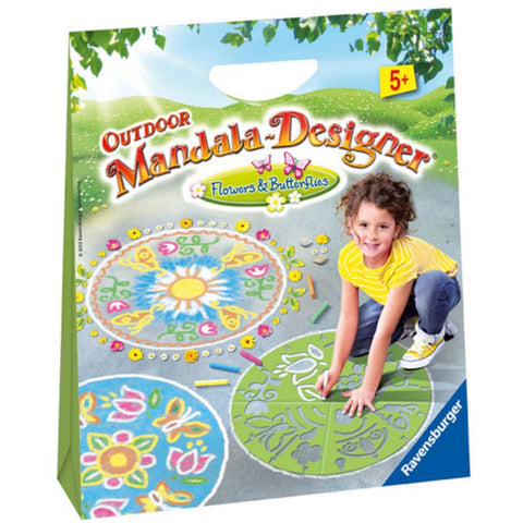 Ravensburger - Outdoor Mandala Flowers & Butterflies | KidzInc Australia | Online Educational Toy Store