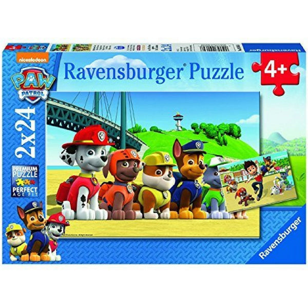 Ravensburger 2 x 24 Pc: Paw Patrol Picnic At the Beach Puzzle | KidzInc Australia | Online Educational Toy Store